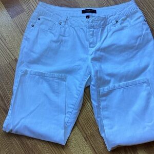 Max Jeans Crisp White Trousers